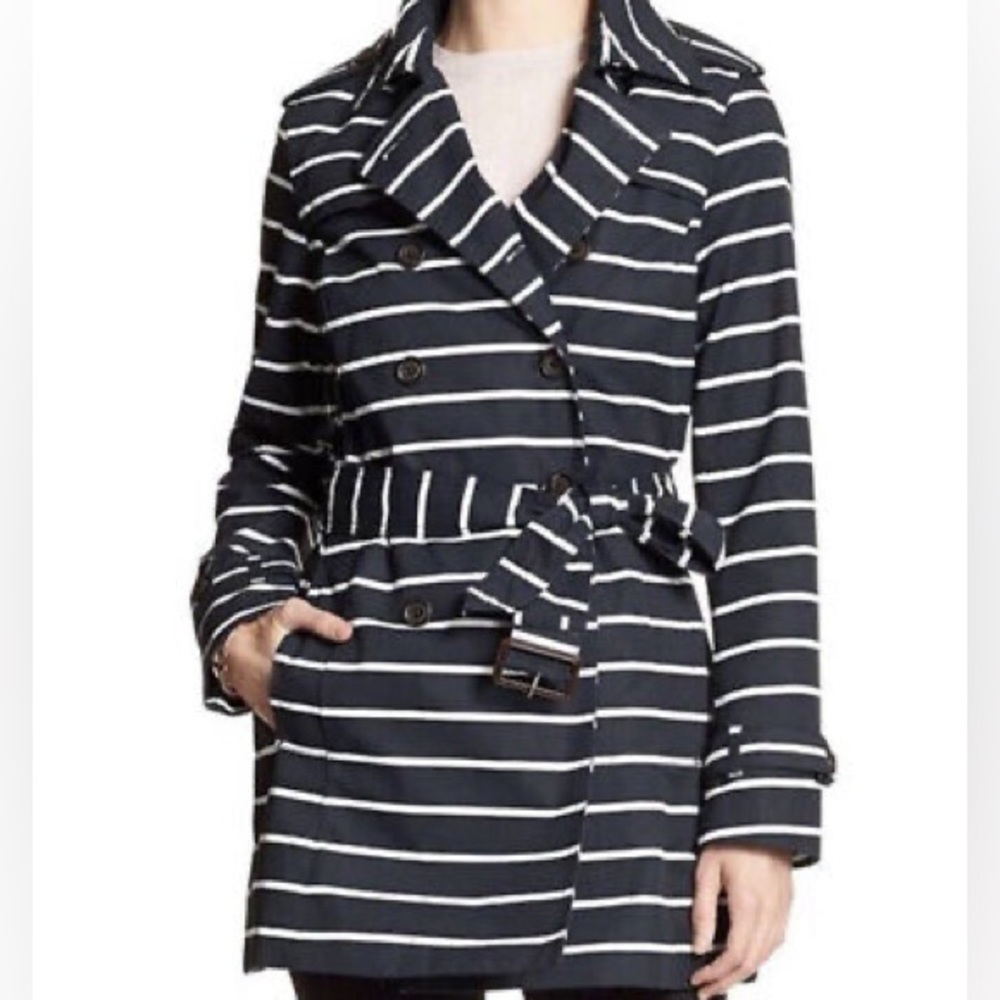 Banana Republic striped cotton jacket